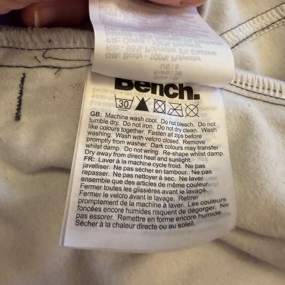 Bench Women's Asymmetric Zip-Up Jacket-Size Medium-Zip up-Embroidered Logo - Picture 11 of 13